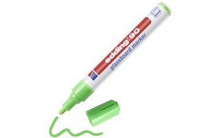 edding 90 Glasboardmarker hellgrün, Rundspitze 2-3 mm (EAN 4057305003041)
