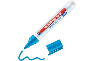 edding 95 Glasmarker hellblau, Rundspitze 1,5-3mm (EAN 4057305039934)