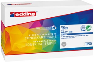 edding Trommeleinheit (ohne Toner), 12000 Seiten, kompatibel zu Brother DR-2000