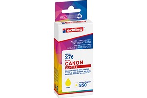 edding Tintenpatrone, yellow, 10 ml, ersetzt Canon CLi-526Y