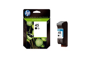 HP 45 Druckerpatrone, schwarz (42 ml)