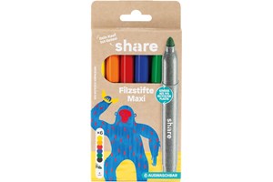 share Filzstift Maxi 6er-Set (EAN 4260556676609)