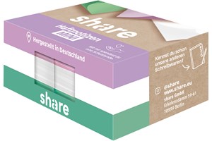 share Haftnotizblock Mini 6x100 Blatt, 50x40mm (EAN 4260739992212)