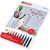edding 1200 Fasermaler 10er Set (Metallbox) sortiert, Rundspitze 1 mm (Art.-Nr.: 4-1200-10)
