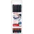 edding 140 S Permanenter Folienschreiber 4er Set sortiert, Rundspitze 0,3 mm (Art.-Nr.: 4-140-4)