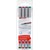 edding 150 S Non-permanenter Folienschreiber 4er Set sortiert, Rundspitze 0,3 mm (Art.-Nr.: 4-150-4)