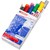 edding 4040 Mattlackmarker 10er Set sortiert, Rundspitze 1-2 mm (Art.-Nr.: 4-4040999)