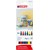 edding 4200 Porzellanpinselstift 6er Set family sortiert, Pinselspitze 1-4 mm (Art.-Nr.: 4-4200-6)