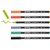 edding 4200 Porzellanpinselstift 6er Set vivid sortiert, Pinselspitze 1-4 mm (Art.-Nr.: 4-4200-6000)