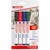 edding 4500 Textilmarker 4er Set sortiert, Rundspitze 2-3 mm (Art.-Nr.: 4-4500-4-1999)