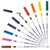 edding 4600 Textilstift 10er-Set sortiert basic, Rundspitze 1 mm (Art.-Nr.: 4-4600-10999)