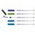 edding 4600 Textilstift 5er-Set cool,  Rundspitze 1 mm (Art.-Nr.: 4-4600-5099)