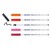 edding 4600 Textilstift 5er-Set warm, Rundspitze 1 mm (Art.-Nr.: 4-4600-5999)