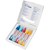 edding 5000 Acrylmarker breit 5er Set sortiert abstrakt, Keilspitze 5-10 mm (Art.-Nr.: 4-5000-5-999)