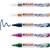 edding 5100 Acrylmarker medium 5er Set sortiert festlich, Rundspitze 2-3 mm (Art.-Nr.: 4-5100-5-999)