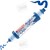 edding 5400 Acryl 3D Double Liner enzianblau, Tubenspitze 2-3 mm + 5-10 mm (Art.-Nr.: 4-5400903)