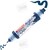 edding 5400 Acryl 3D Double Liner elegant nachtblau, Tubenspitze 2-3 mm + 5-10 mm (Art.-Nr.: 4-5400933)