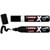 edding 6900 X Multi Marker, Black & White Color Set, 2 Acrylstifte, Keilspitze 2-10 mm (Art.-Nr.: 4-6900-2-1)