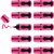 edding 7 Textmarker neonrosa 10er Pack, Keilspitze 1-3 mm (Art.-Nr.: 4-7-10069)
