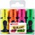 edding 7 Textmarker 4er Set sortiert, Keilspitze 1-3 mm (Art.-Nr.: 4-7-4)
