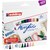 edding Acryl Start Easy Set, inkl. Postkartenblock, 8er Set nordic (Art.-Nr.: 4-SES8N)
