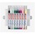 edding Acryl Start Easy Set, inkl. Postkartenblock, 8er Set nordic (Art.-Nr.: 4-SES8N)