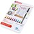 edding 1200 Fasermaler 10er Set (Metallbox) sortiert, Rundspitze 1 mm (Art.-Nr.: 4-1200-10)