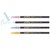 edding 1200 Glitzerstifte 4er Set, Pastellfarben, Rundspitze 3 mm (Art.-Nr.: 4-1200-4-3)