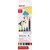 edding 1200 Glitzerstifte 5er Set, mehrfarbig, Rundspitze 3 mm (Art.-Nr.: 4-1200-5-3)