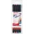 edding 141 F Permanenter Folienschreiber 4er Set sortiert, Rundspitze 0,6 mm (Art.-Nr.: 4-141-4)