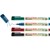 edding 25 EcoLine Permanentmarker 4er Set sortiert, Rundspitze 1 mm (Art.-Nr.: 4-25-4)