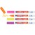 edding 4085 Kreidemarker 4er Set Neon, Rundspitze 1-2 mm (Art.-Nr.: 4-4085-4-1NEON)