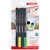 edding 4200 Porzellanpinselstift 4er Set cool, Pinselspitze 1-4 mm (Art.-Nr.: 4-4200-4-1099)