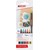 edding 4200 Porzellanpinselstift 6er Set vivid sortiert, Pinselspitze 1-4 mm (Art.-Nr.: 4-4200-6000)