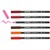 edding 4200 Porzellanpinselstift 6er Set warm sortiert, Pinselspitze 1-4 mm (Art.-Nr.: 4-4200-6999)