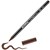edding 4200 Porzellanpinselstift braun, Pinselspitze 1-4 mm (Art.-Nr.: 4-4200007)
