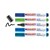 edding 4500 Textilmarker 5er-Set sortiert cool, Rundspitze 2-3 mm (Art.-Nr.: 4-4500-5099)