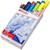 edding 4500 Textilmarker 10er Set basic sortiert, Rundspitze 2-3 mm (Art.-Nr.: 4-4500999)