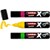 edding 6900 X Multi Marker, Candy Color Set, 3 Acrylstifte, Keilspitze 2-10 mm (Art.-Nr.: 4-6900-3-3)