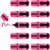 edding 7 Textmarker neonrosa 10er Pack, Keilspitze 1-3 mm (Art.-Nr.: 4-7-10069)