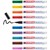 edding 751 creative Glanzlack-Marker 10er Set sortiert, Rundspitze 1-2 mm (Art.-Nr.: 4-751-9-999)