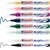 edding Acryl Start Easy Set, inkl. Postkartenblock, 8er Set nordic (Art.-Nr.: 4-SES8N)
