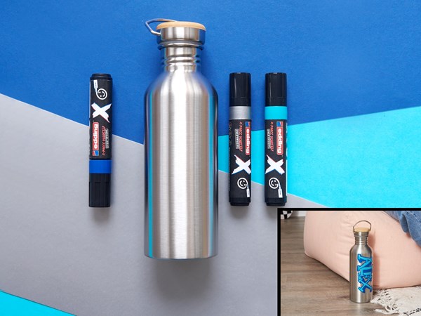 edding x-marker set ocean Anwendung