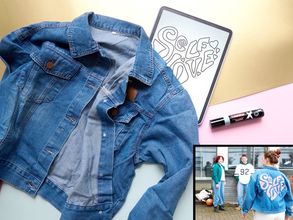 edding x-marker set pastel Anwendung