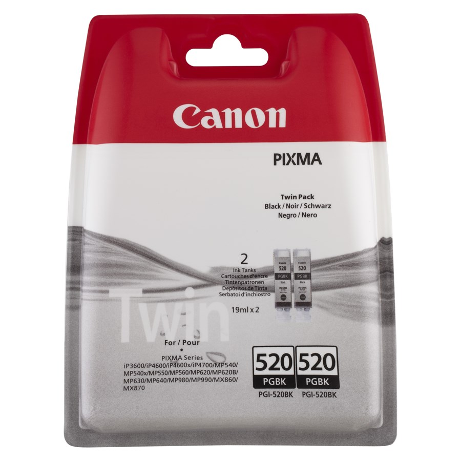 Canon Tintenpatronen Doppelpack, schwarz (2932B012)