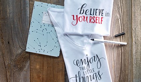 Textilmarker T-Shirts gestalten – Einfach bemalen statt bedrucken