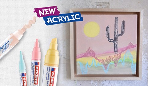 Acrylstifte und -marker Acrylmalerei leicht gemacht