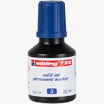 edding T 25 Nachfülltinte für Permanentmarker blau, 30 ml (Art.-Nr.: 4-T25003)