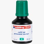 edding T 25 Nachfülltinte für Permanentmarker grün, 30 ml (Art.-Nr.: 4-T25004)