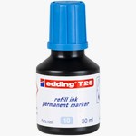 edding T 25 Nachfülltinte für Permanentmarker hellblau, 30 ml (Art.-Nr.: 4-T25010)